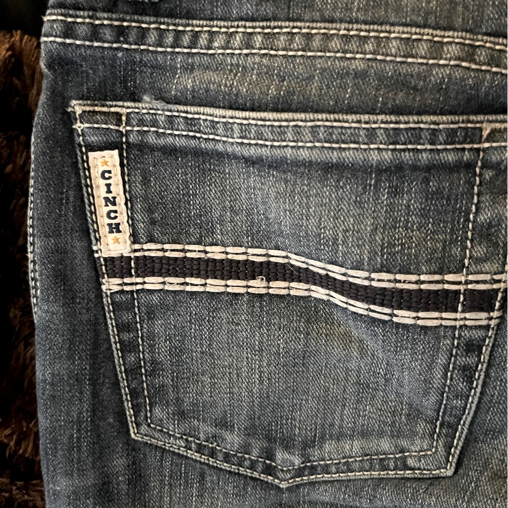 Cinch stone wash jeans